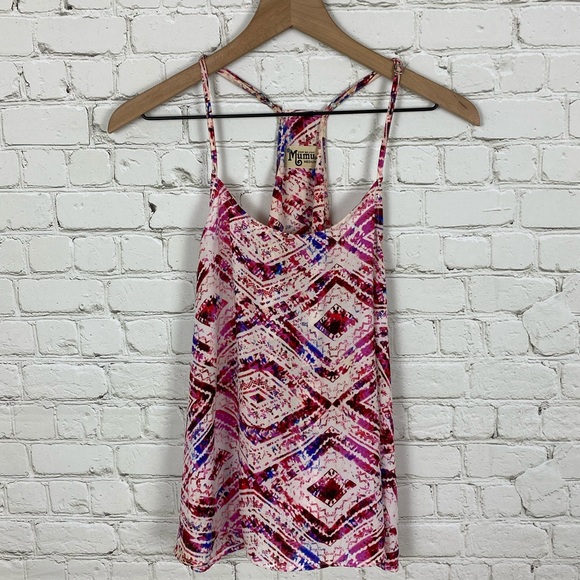 SOLD! Show Me Your Mumu Carson Abrias Diamond Top - Picture 2 of 9